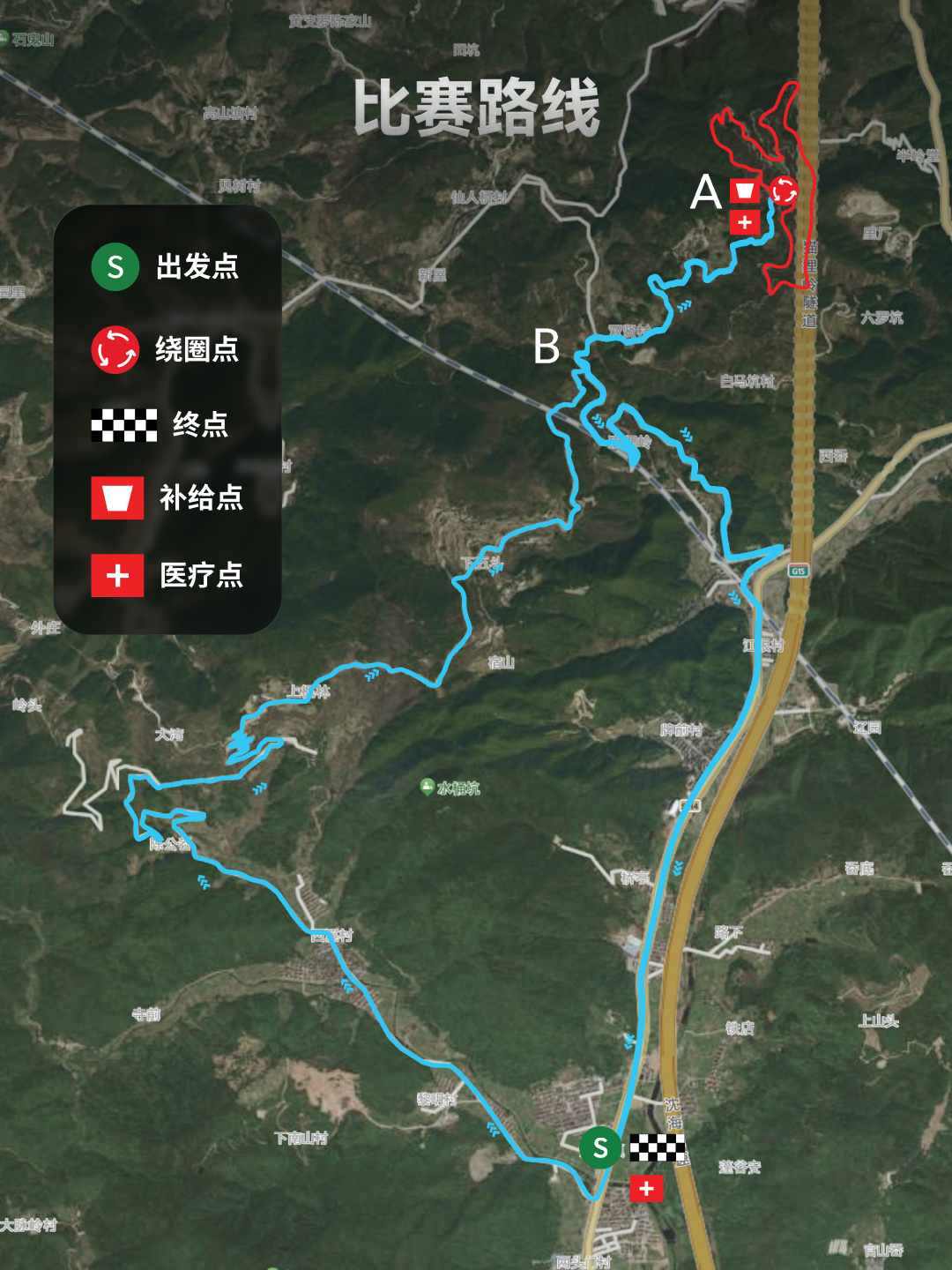 比赛路线