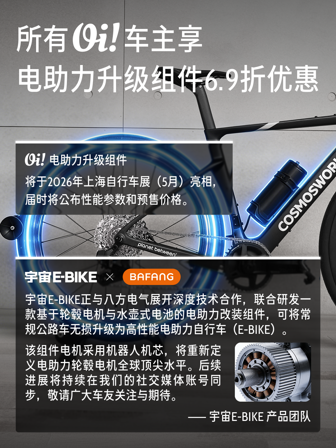 Oi 碳纤维自行车产品图 9